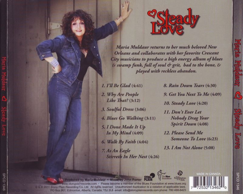 Maria Muldaur - Steady Love (2011) Lossless