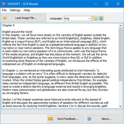 VovSoft OCR Reader  3.0 73f7baa212e42dd4cf1c1f83019e6c5f