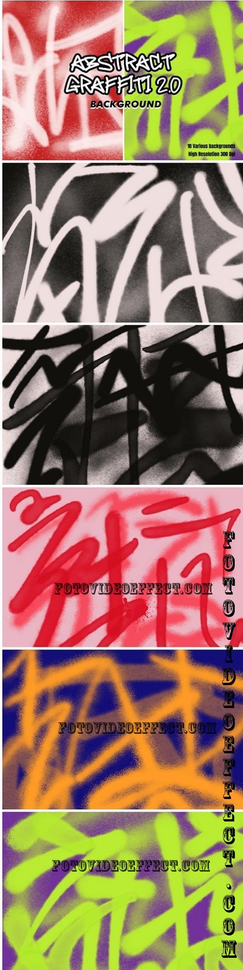 Abstract Graffiti 2.0 Backgrounds - GGRDWA3