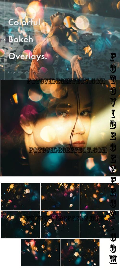 Colorful Bokeh Overlays - V66JT9G