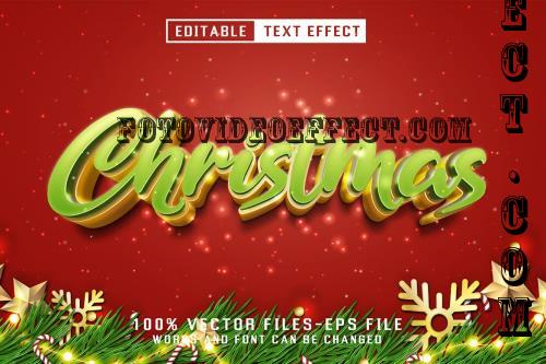 Christmas Luxury Text - Editable Text Effect - KGRF4SB