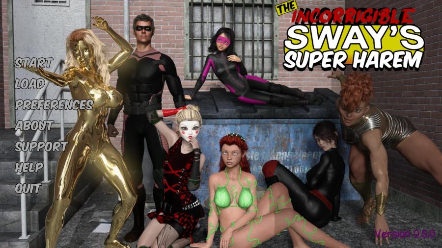 Sway's Super Harem Ver.1.0.1 by Dirty Secret Studio Win/Mac/Android Porn Game