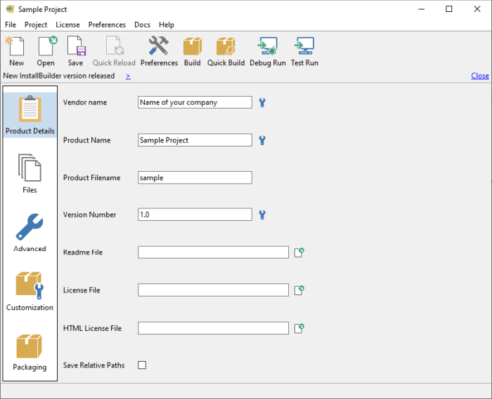 VMware InstallBuilder Enterprise 24.10