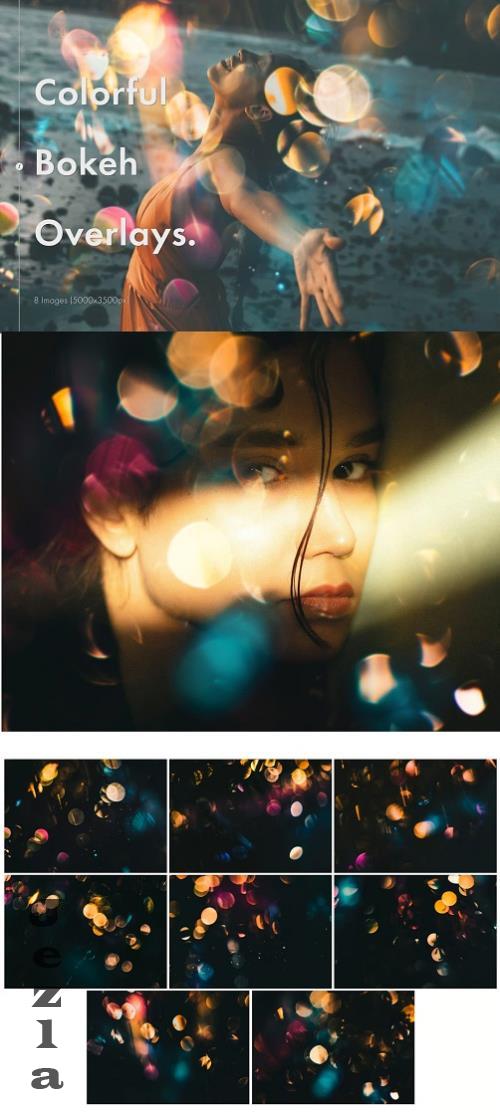 Colorful Bokeh Overlays - V66JT9G