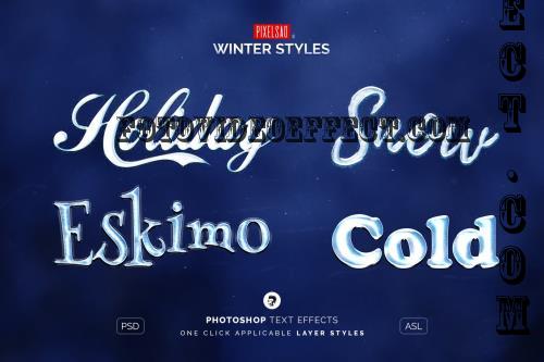 Winter Text Effects - Z7YEVQW