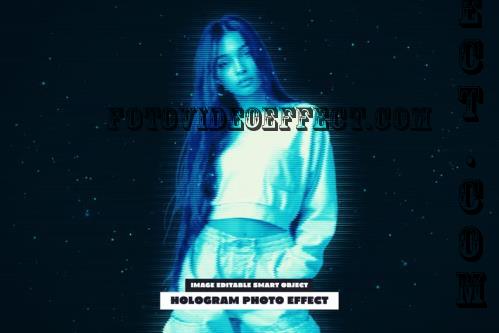 Hologram Photo Effect - 288544174