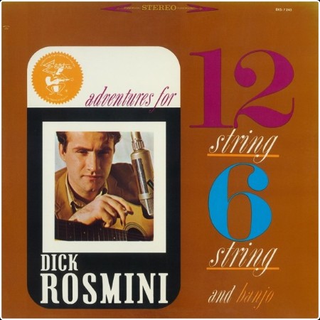 Dick Rosmini - Adventures for 12 String, 6 String and Banjo (1964 Elektra) LP