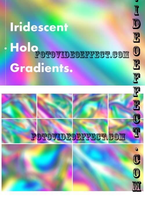 Iridescent Holo Gradient Backgrounds - RSJJGUW