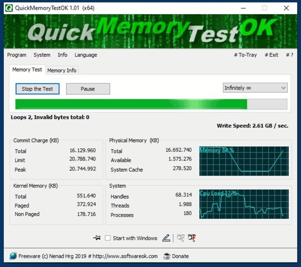 QuickMemoryTestOK 4.83