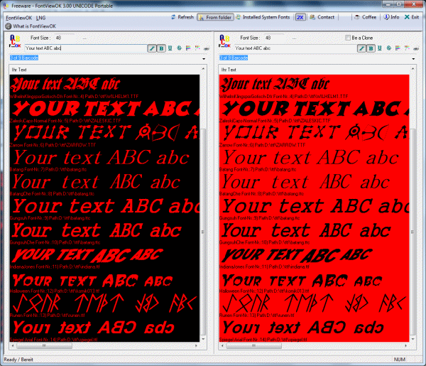 FontViewOK 8.55 Multilingual