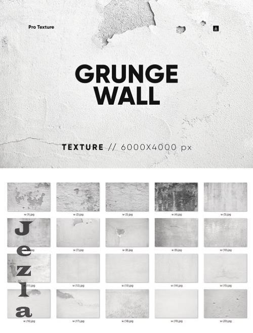 20 Grunge Wall Texture HQ - 279728353