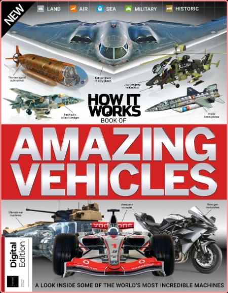 HIW Book of Amazing Vehicles 12th Ed - 2024 UK