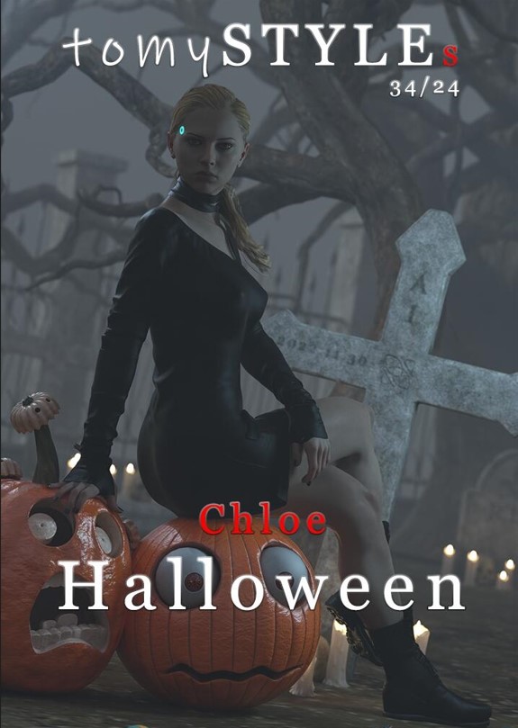 [Tomyboy06] tomySTYLEs - Chloe - Halloween 3D Porn Comic