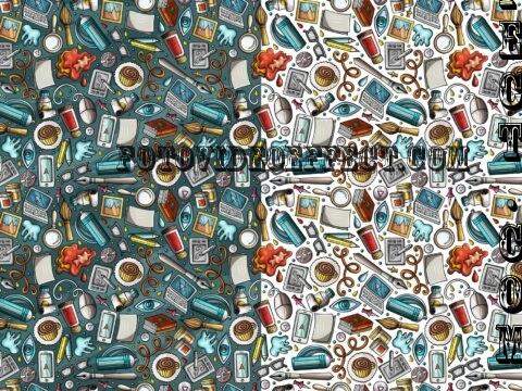 Designer Tools Cartoon Seamless Pattern - KJ9RZEJ