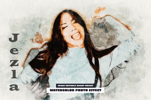 Watercolor Photo Effect - 288701440