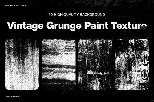 10 Vintage Grunge Paint Texture - 5BUHKBU