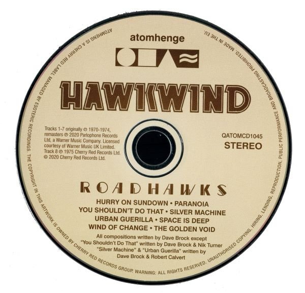 Hawkwind - Roadhawks (Compilation, 2020)  Lossless