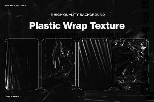 15 Plastic Wrap Texture Overlays - 7Y48WXA