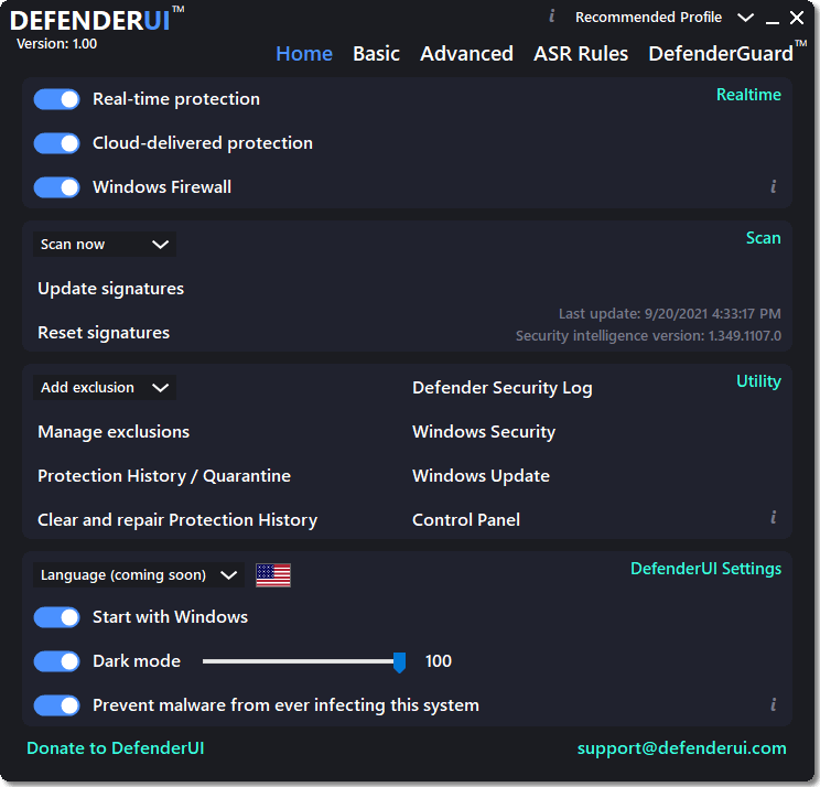 DefenderUI 1.30