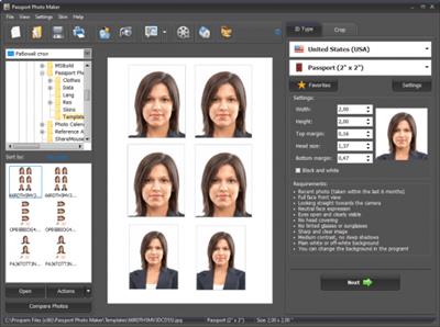 AMS Passport Photo Maker 10.0  Multilingual 303207159de4f00304abe44a1763327d