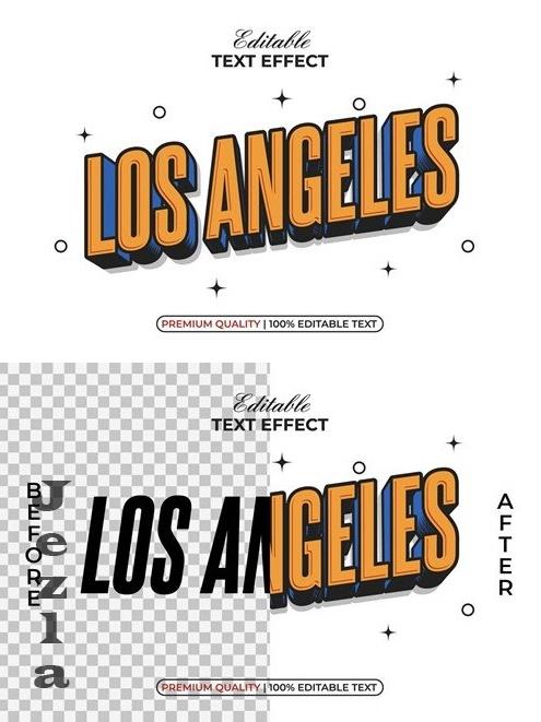 Text Effect 3D Retro Style - 288812613