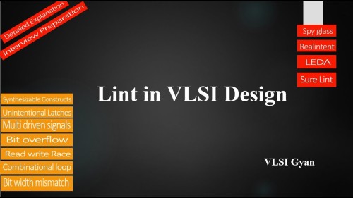 Verilog Lint essentials for RTL Design Engineer