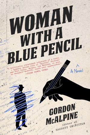 Woman with a Blue Pencil - Gordon McAlpine