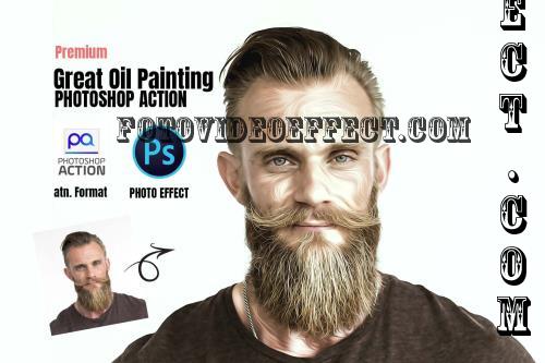 Great Oil Painting Photoshop Actions