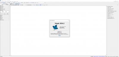Maplesoft Maple 2024.2  (x64) 08b45fa677df37a72778c22ed9f28818