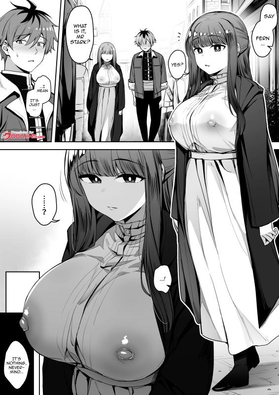 [Liyoosa] Saimin ni Kakatte Bokki Chikubi Marudashi no Fern-chan | A Hypnotized Fern Has Her Nipples Out for The World to See (Sousou no Frieren) Hentai Comics