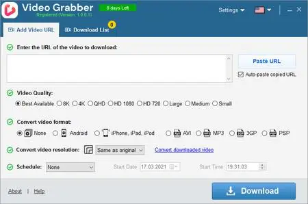 Auslogics Video Grabber 1.0.0.11 Multilingual