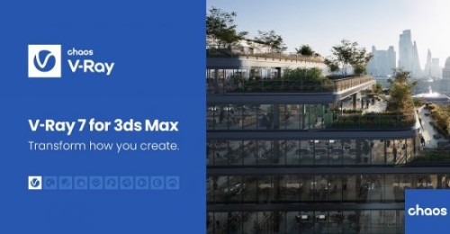 Chaos V-Ray 7.00.02 (x64) for 3ds Max 2020-2025