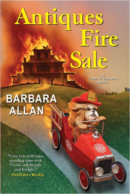 [mystery] Antiques Fire Sale, Trash n Treasures (14) by Barbara Allan