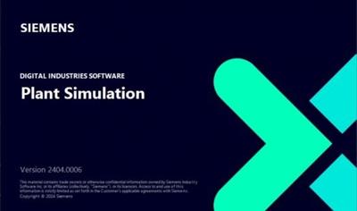 Siemens Tecnomatix Plant Simulation 2404.0006  (x64) 3f104359c76264a58bea988ade48e83a