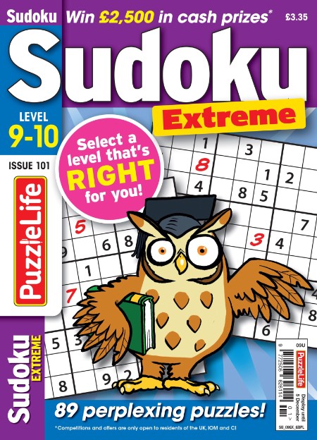 PuzzleLife Sudoku Extreme - Issue 101 2024