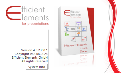 Efficient Elements for presentations 4.3.2300.1