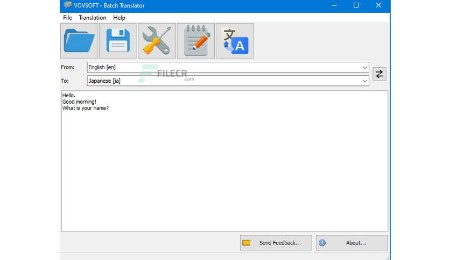 VovSoft Batch Translator 4.4