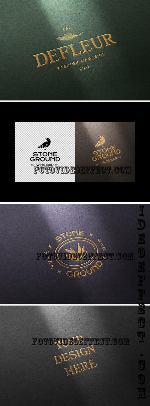 Craft Paper Logo Mockup - 288827954 - GYUFA82