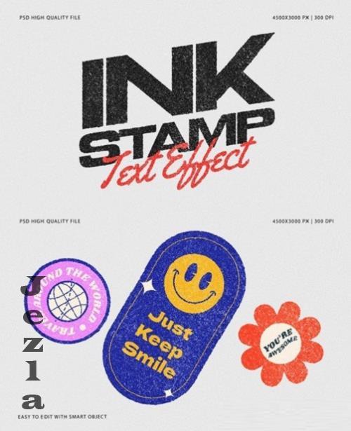 #1 Ink Stamp Effect Mockup - N82CUNC