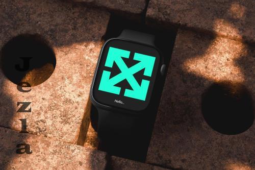 Urban Brick Apple Watch Mockup