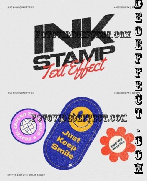 #1 Ink Stamp Effect Mockup - N82CUNC