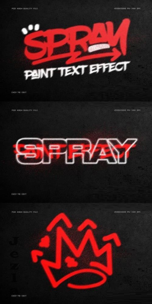 #1 Spray Paint Effects Mockup - LQX8GWZ