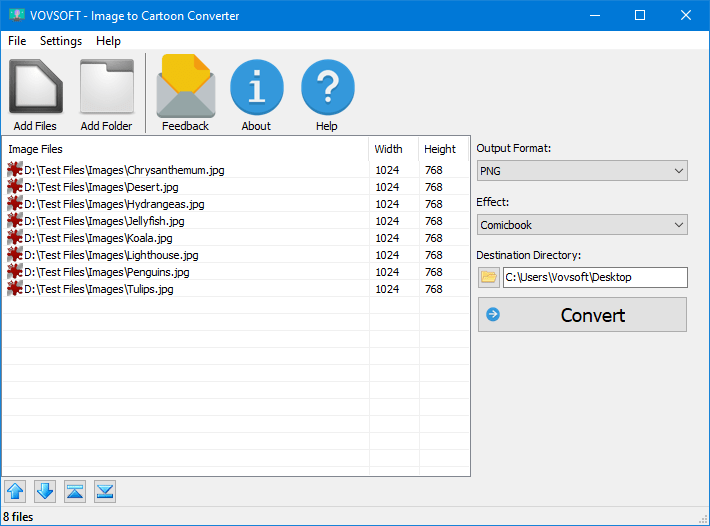 VovSoft Image to Cartoon Converter 1.0