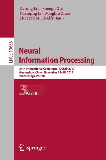 Neural Information Processing (Part III)