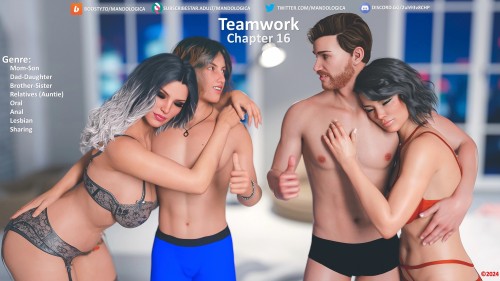 MandoLogica - Teamwork 17 3D Porn Comic