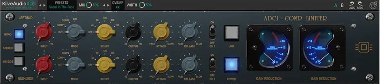 Kiive Audio ADC1 Compressor Limiter v1.1.5