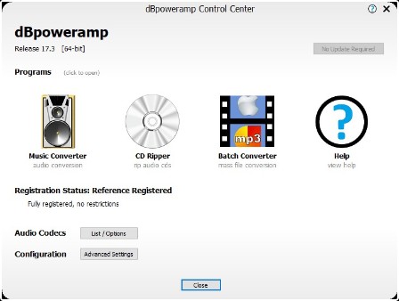 dBpoweramp Music Converter 2024.11.04 Reference