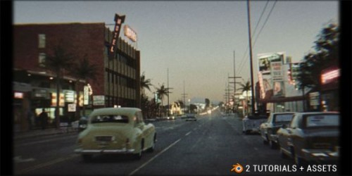 Blender Mastery: 1950s City & Car Animation Workshop