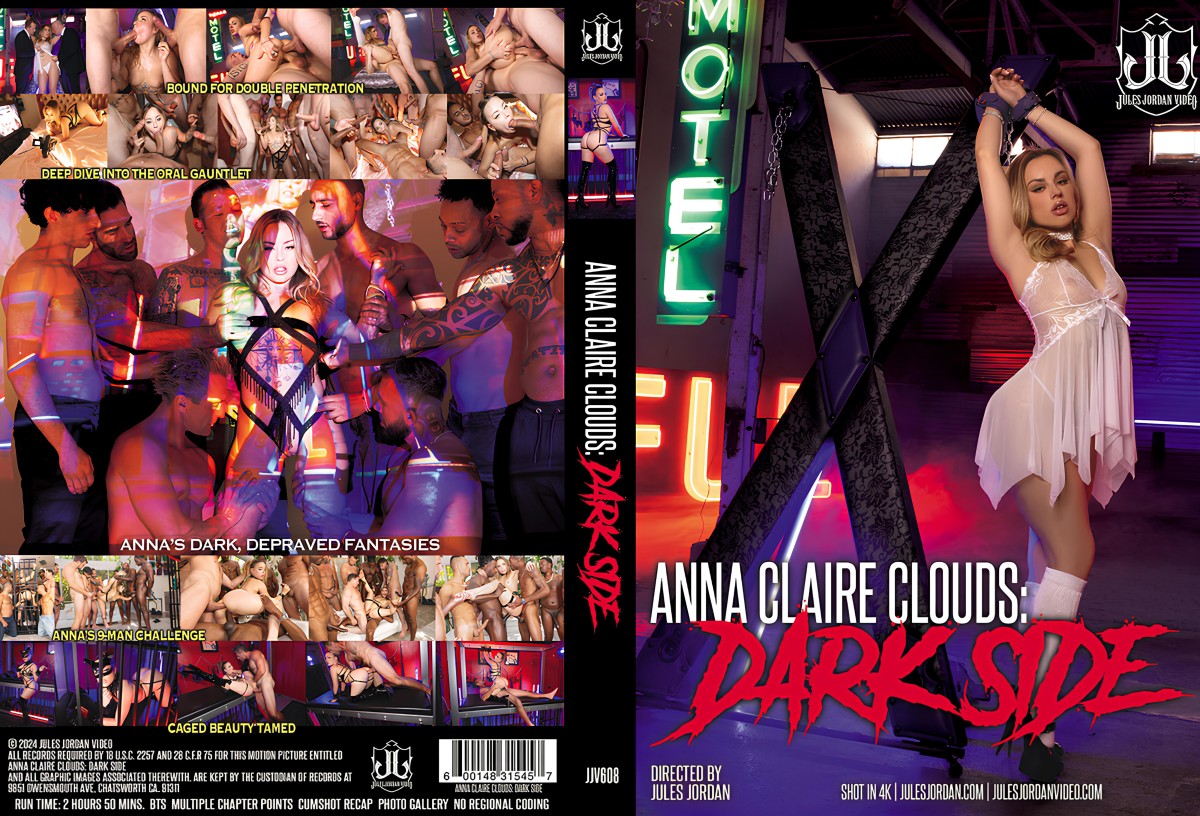 Anna Claire Clouds: Dark Side / Анна Клэр Клаудс: Темная сторона (Jules Jordan, Jules Jordan Video) [2024 г., Anal, Blondes, Blowbang, Double Oral, Double Penetration, Double Vaginal Penetration, Gangbang - M on F, Gonzo, Group Sex, Interracial, Niche, Oral, Shaved, Star Showcase, Tattoos, Triple Penetration, VOD, 1080p] (Anna Claire Clouds)