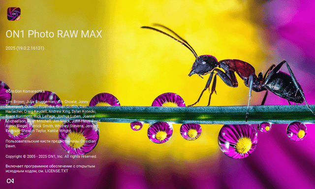 ON1 Photo RAW MAX 2025 v19.0.2.16131